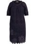 White Label Kleid mit Madeira-Spitze