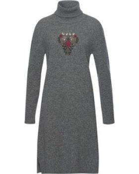 REITMAYER Strickkleid mit Hirschmotiv