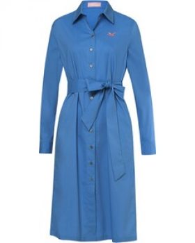 Brigitte von Schönfels Hemdblusenkleid mit Bindegürtel