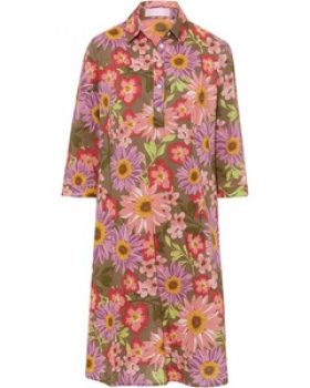 Brigitte von Schönfels Kleid mit Blumendruck