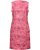 White Label Besticktes Leinenkleid