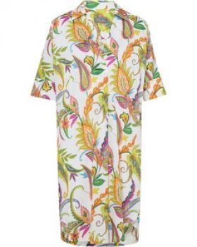 White Label Kaftankleid mit Allover-Print
