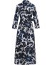 White Label ckelkleid mit Allover-Print
