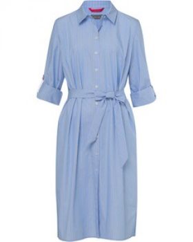 White Label Hemdblusenkleid mit Streifen