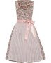 Almsach Midi Dirndl mit Rosenprint