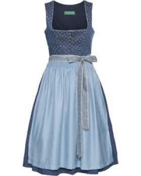 Country Line Midi Dirndl mit Stretch-Mieder