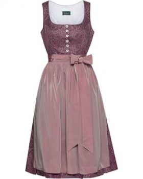 Luis Steindl Midi Dirndl mit Ornamenten