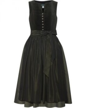 Luis Steindl anges Samt-Dirndl mit Jacquard-Rock