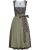 Berwin Midi Dirndl mit Blümchenprint