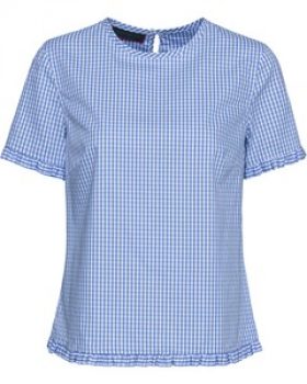 REITMAYER Halbarm-Vichykarobluse