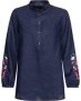 REITMAYER Bluse mit Blumenstickerei