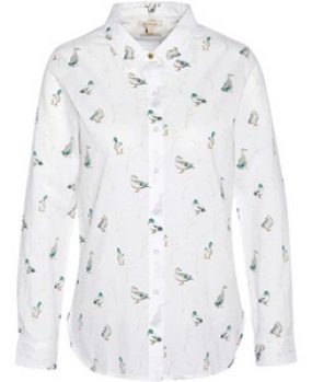 Barbour Druckbluse Safari