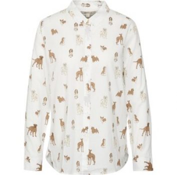 Barbour Druckbluse Safari