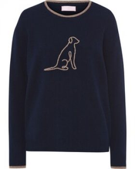 Brigitte von Schönfels kpullover mit Hund