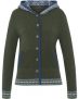 REITMAYER Jacquard-Cardigan mit Kapuze