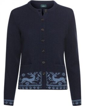 Luis Steindl rickjacke mit Jacquard-Muster