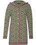 REITMAYER Lange Jacquard-Strickjacke
