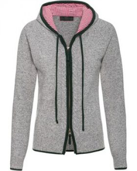 REITMAYER Strickjacke mit Kapuze