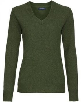 HIGHMOOR V-Pullover aus Lambswool