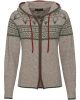 REITMAYER Jacquard-Zipp-Strickjacke
