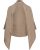 Luise Steiner Poncho mit Zopfmusterrand