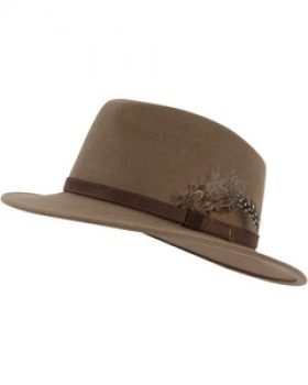 Brigitte von Schönfels Rollhut mit Feder