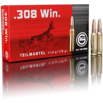 Geco .308 Win. Softpoint Teilmantel 11,0g/170grs.