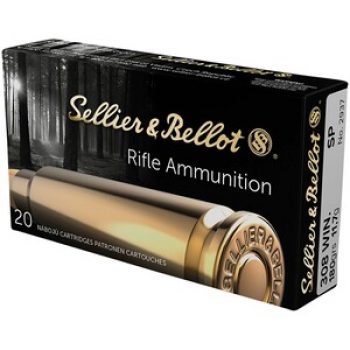 Sellier & Bellot .308 Win. Teilmantel 11,7g/180grs.