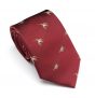 Laksen Sporting Krawatte Waldschnepfe Vintage Rot