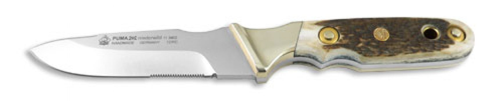 PUMA Jagdmesser  2+2 Niederwild Hirschhorn