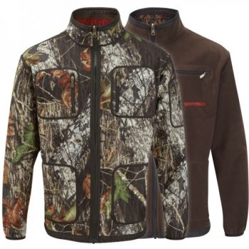 SHOOTERKING Softshelljacke Herren Mossy Camouflage/Braun