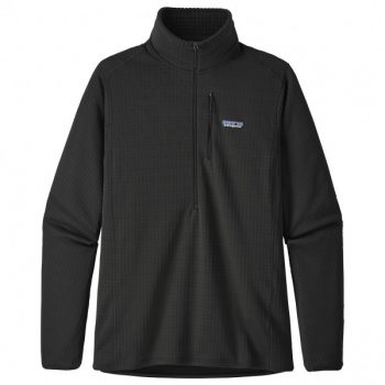 Patagonia – R1 Pullover – Fleecepullover Gr S schwarz