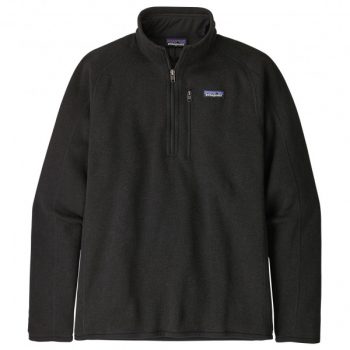 Patagonia – Better Sweater 1/4 Zip – Fleecepullover Gr S schwarz