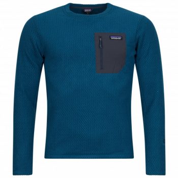 Patagonia – R1 Air Crew – Fleecepullover Gr S blau