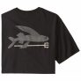 Patagonia – Flying Fish Organic – T-Shirt Gr S schwarz