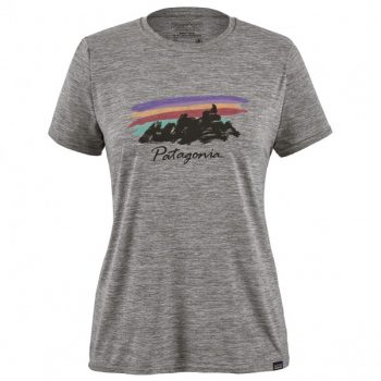 Patagonia – Women’s Cap Cool Daily Graphic Shirt – Funktionsshirt Gr XS grau