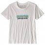 Patagonia – Women’s Pastel P-6 Logo Organic Crew – T-Shirt Gr M grau
