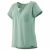 Patagonia – Women’s Cap Cool Trail Bike Henley – Funktionsshirt Gr S grau/türkis