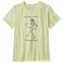 Patagonia – Women’s Skinny Dip Trip Organic Crew T-Shirt – T-Shirt Gr XS weiß/beige