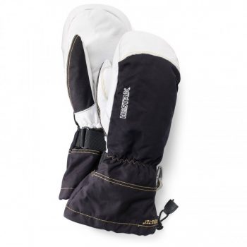 Hestra – Army Leather GTX Mitt – Handschuhe Gr 8 schwarz/grau/weiß