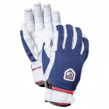 Hestra – Ergo Grip Active 5 Finger – Handschuhe Gr 7 blau/grau/weiß