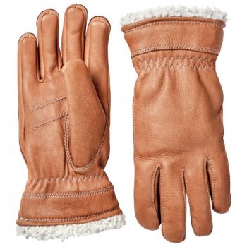 Hestra – Deerskin Primaloft – Handschuhe Gr 6 beige/braun/orange