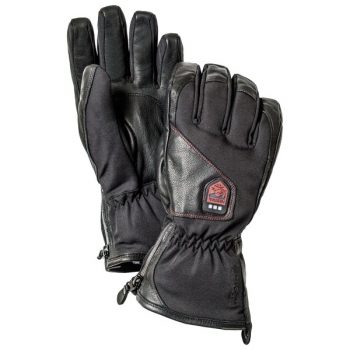 Hestra – Power Heater 5 Finger – Handschuhe Gr 6 schwarz/grau