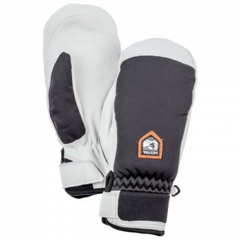 Hestra – Women’s Moje CZone Mitt – Handschuhe Gr 7 grau/schwarz