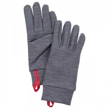 Hestra – Touch Point Warmth 5 Finger – Handschuhe Gr 6 grau