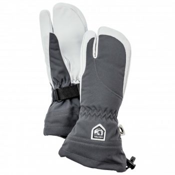 Hestra – Women’s Heli Ski 3 Finger – Handschuhe Gr 5 grau/schwarz