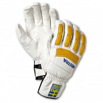 Hestra – Downhill Comp Ergo Grip – Handschuhe Gr 8 weiß/grau