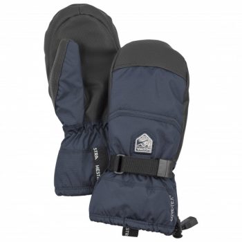 Hestra – Kid’s Gore-Tex Gauntlet Mitt – Handschuhe Gr 4 schwarz/blau