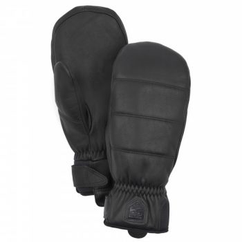 Hestra – Alpine Leather Primaloft Mitt – Handschuhe Gr 6 schwarz