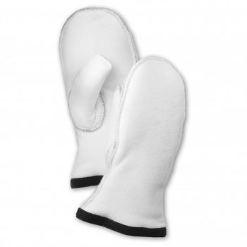 Hestra – Women’s Heli Ski Liner Mitt – Handschuhe Gr 5 grau/weiß